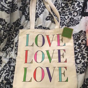 Kate Spade Canvas Book Tote